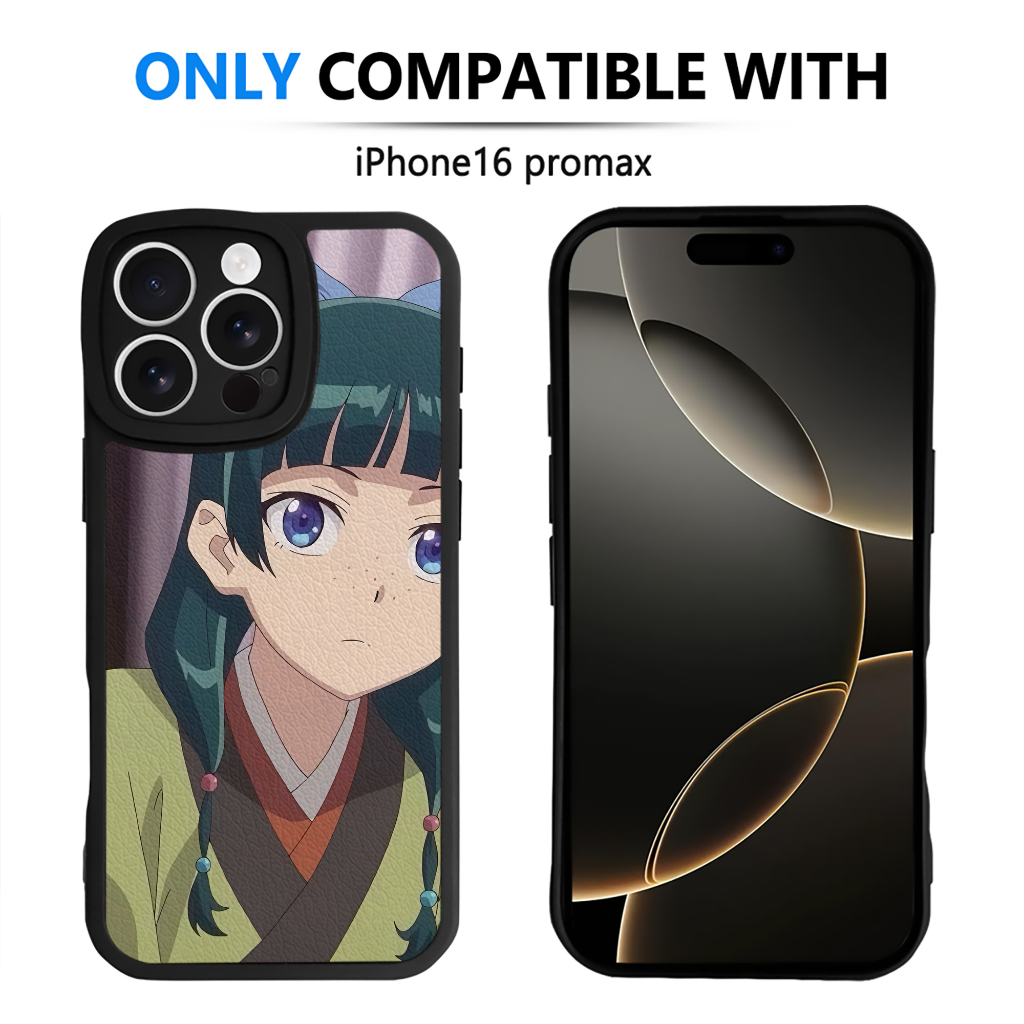 薬屋のひとりごと The Apothecary Diaries 【iPhone 16シリーズ対応】シリコンスマホケース（レザー調） 材質：シリコン